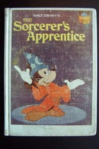 Walt Disney&#39;s The Sorcerer&#39;s Apprentice Vintage Hardcover Book - £12.87 GBP