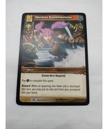 Operation Recombobulation Wow TCG Dark Portal Rare 292/319 - $12.86