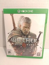 Microsoft Xbox One The Witcher 3 Wild Hunt XB 1 Tested CIB w/ Map and Stickers - $25.00