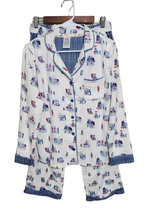 Munki Munki Small Costco Themed Flannel Pajamas - £23.58 GBP