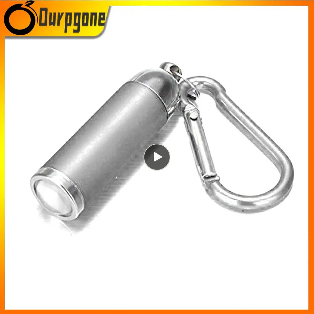 1PCS Led Mini Flashlight Keychain Portable Hiking Fishing Camping Flashlight Key - £8.35 GBP+