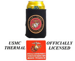 USMC SEAL US MARINE CORPS CAN Bottle KOOZIE COOLER Coozie Wrap Thermal J... - $7.99