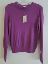 Ladies Sweater Size M &quot;A New Day&quot; Ultra Soft Cashmere Like Modal Crew Ne... - £15.56 GBP