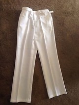 Iolani Nuevo Blanco Mujer Pantalones 40x 29 - $28.72