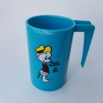 Pogo Possum by Walt Kelly Cup Handle Mug Blue Cartoon Comic Character Vintage - £3.69 GBP