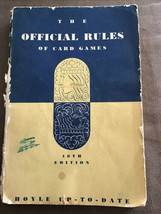 The Official Rules of Card Games, 48th Edition, Hoyle-up-to-date, 1952 - £3.42 GBP