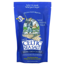 Celtic Sea Salt Light Gray Vital Mineral Blend Coarse Ground 1 Lb. - £11.92 GBP