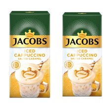2 Pack Jacobs Iced Cappuccino Salted Caramel FREE SHIP - $41.90
