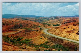 Postcard Highway Crossing Copper Basin Copperhill Ducktown Tenn VTG Chrome mine - £6.84 GBP
