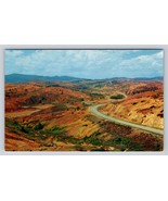 Postcard Highway Crossing Copper Basin Copperhill Ducktown Tenn VTG Chro... - £6.84 GBP
