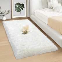 The Following Items Are Available: White Fur Rug Fluffy Rug,, 2X4 Ft. Ciicool. - £29.29 GBP