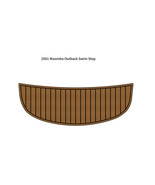 2001 Moomba Outback Swim Platform Step Pad Boat EVA Foam Teak Deck Floor... - $384.32 CAD