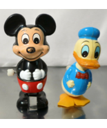 Collectible Vintage 70&#39;s Walt Disney Production TOMY Wind Up Donald &amp; Mi... - $10.29