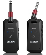 Lekato Wireless Guitar System Ws-90, 5 Point 8 Ghz Guitar Wireless Trans... - $75.97