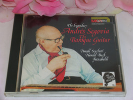 The Legendary Andres Segovia The Baroque Guitar 26 Tracks 1988 MCA Records - £9.08 GBP
