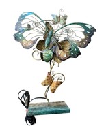 Pier 1 Metal Butterfly Light Up Sculpture - $4,251.32 MXN