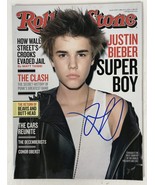 Justin Bieber Signed Autographed &quot;Rolling Stone&quot; Magazine - €129,36 EUR