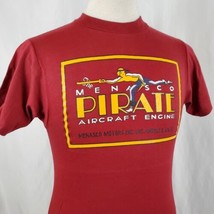 Vintage Pirate Aircraft Engine T-Shirt Small Single Stitch Deadstock 80s... - £35.40 GBP