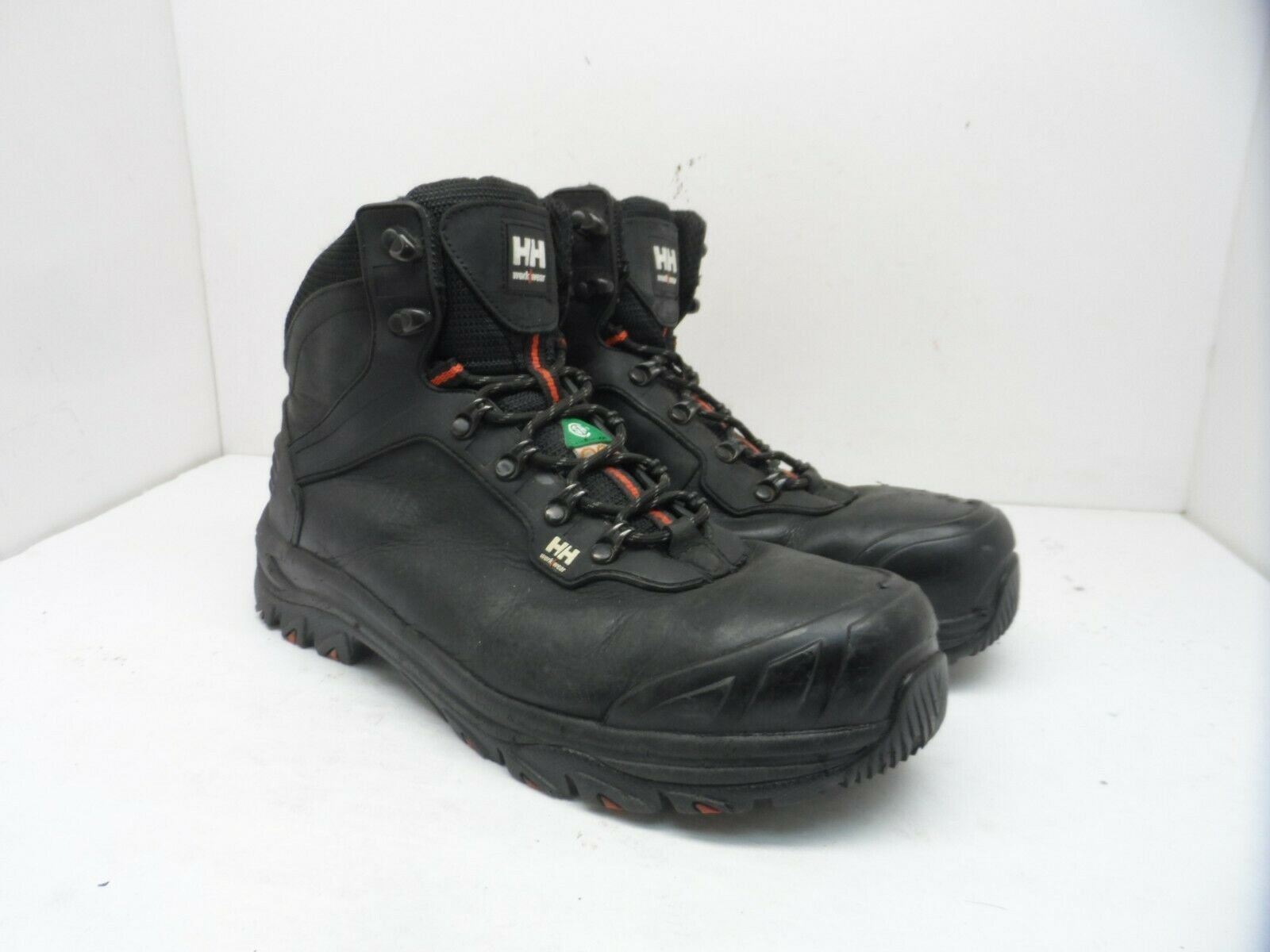 HELLY HANSEN Men&#39;s Composite Toe Composite Plate Mid-Cut Work Boots Blac... - $17.80