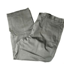 Haggar Gray 100% Combed Cotton Pants 44X29 Mens  - £11.58 GBP