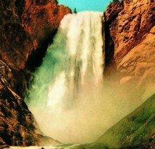 Tellowstone Park Lower Great Falls Grand Canyon Unused UNP VChrome Postcard T12 - £3.07 GBP