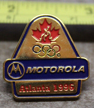 1996 Atlanta Team Canada Motorola Summer Olympics Paralympics Pin - £8.82 GBP