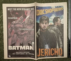 RARE Comic Shop News #1225 - &quot;JERICHO” Cover Art from Marvel Comics - CS... - $8.56