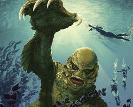 Creature from the Black Lagoon Julie Adams Gill-Man underwater 24X30 Poster - £23.44 GBP