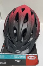 NEW,  BELL CADENCE, Women Ages 14+, Black/Red Bike/Skating/Skateboarding Helmet - £21.57 GBP