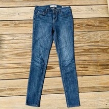 Bullhead Denim Co Jeans Mid-Rise Skinniest Medium Wash Jeans Womens Size 25 x 30 - £14.17 GBP