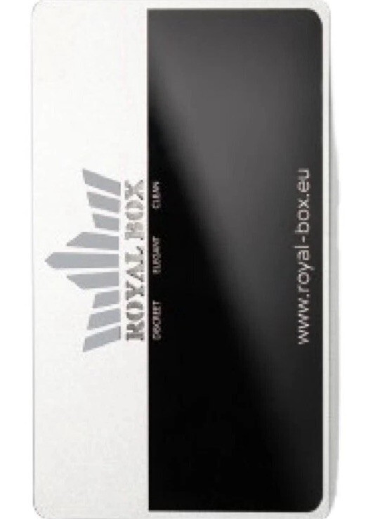 Royal Box Metal MIRROR CRUSH CARD Snuff Accessory Clean Safe Discreet Elegant Item image 3