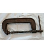 Vintage Wilton No. 640 8” Cap C Clamp Heavy Duty Steel - $969.43 MXN