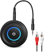 Golvery Bluetooth 5.0 Transmitter And Receiver, 2 In 1, 2 Devices Pairing - $57.40 CAD