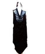 Black Dress, Ladies 9/10, Vintage Dress w/ tag, Jump tag - $24.75