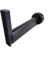 WALL DRAIN PRO Universal Landscape Yard Retaining Wall Block Drain - Black - £10.70 GBP