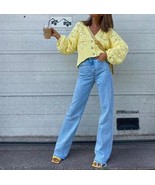 Straight High Waist Women&#39;s Denim Pants - $39.99