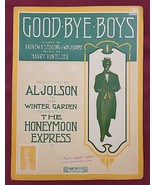 Antique 1913 Sheet Music - &quot;Good Bye Boys&quot; - by Sterling,Jerome &amp; Von-Ti... - £5.19 GBP