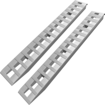 VEVOR 84 x 14 in Aluminum Trailer Ramps 6000LBS Total Capacity 1 Pair 2 ... - $272.99