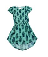 LuLaRoe Mae Feather Patterned Dress Girls 2T - €20,45 EUR