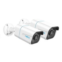 REOLINK 4K Outdoor Security Camera(Pack of 2), Smart Human/Vehicle Detection Wor - £185.59 GBP