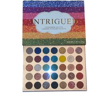 Intrigued Fashion 35-Color Eyeshadow Palette Matte Shimmer Glitter Blend... - $19.80