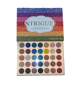 Intrigued Fashion 35-Color Eyeshadow Palette Matte Shimmer Glitter Blend... - £15.57 GBP