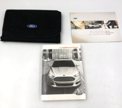 2015 Ford Fusion Owners Manual Handbook Set with Case OEM P04B32009 - £28.27 GBP