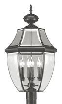 Livex 2358-04 Monterey Outdoor Light- Black - £643.34 GBP