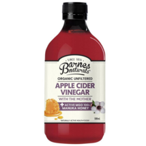 Barnes Naturals Apple Cider Vinegar with Manuka 5+ 500ml - $78.35