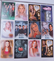 LOT OF 12 BUFFY THE VAMPIRE SLAYER PROMO TRADING CARDS BL-4 P-K DST-1 P-... - £3.67 GBP