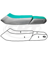  Custom Yamaha 1994-1996 Wave Venture Seat cover Blacktip  Waveventure 9... - $2,723.84 MXN