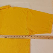 BR Bay Reef Men's Yellow Cotton Short Sleeve Collar Polo Shirt Size 2XL image 9