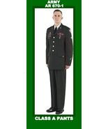 NEW Mens Class A Enlisted Serge Green US Army Dress Green Pants All Sizes - $61.97 CAD