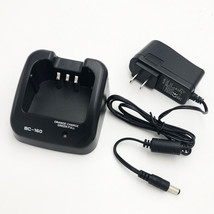 Bc-160 Rapid Battery Charger + Power Adapter For Icom Ic-F4062 F4161 F41... - $37.99